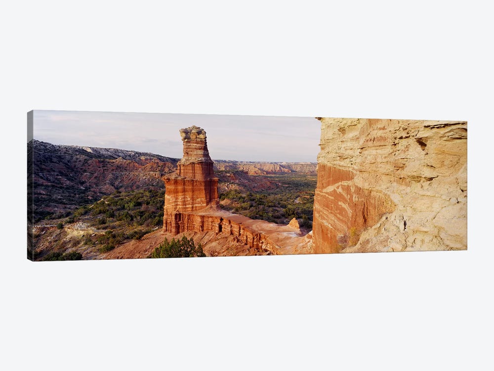 Lighthouse Rock, Palo Duro Canyon State Park, Texas, USA by Panoramic Images 1-piece Art Print