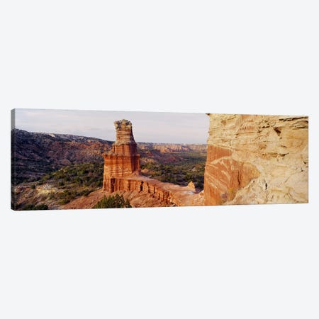 Lighthouse Rock, Palo Duro Canyon State Park, Texas, USA Canvas Print #PIM5058} by Panoramic Images Canvas Art Print