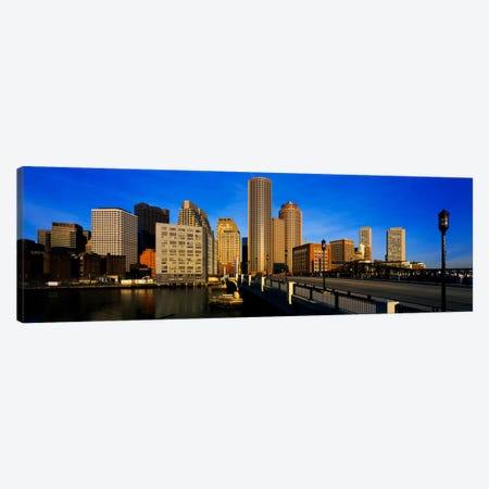 Skyscrapers in a city, Boston, Massachusetts, USA Canvas Print #PIM507} by Panoramic Images Canvas Art