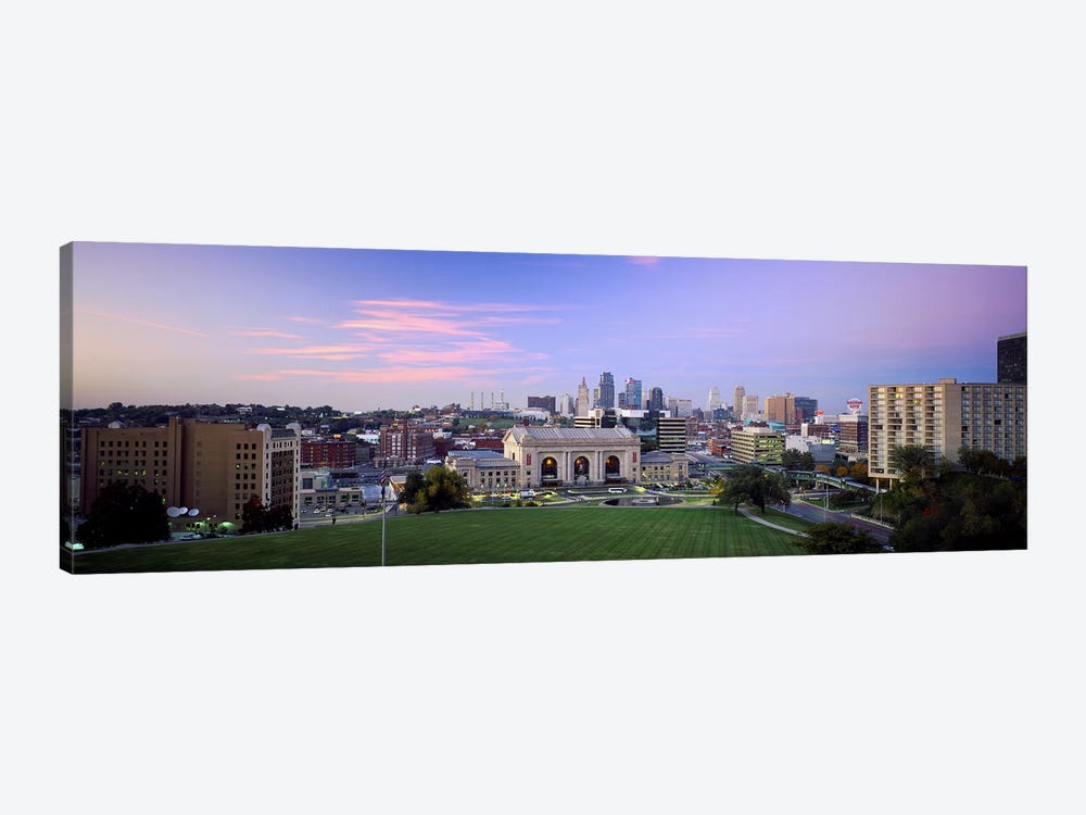 High Angle View of A CityKansas City, Missouri, USA by Panoramic Images 1-piece Canvas Art Print