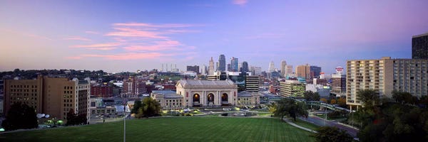Missouri: High Angle View of A CityKansas City, Missouri, USA by Panoramic Images