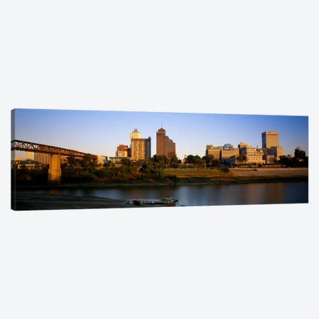 Buildings At The waterfront, Memphis, Tennessee, USA Canvas Print #PIM5088} by Panoramic Images Canvas Artwork