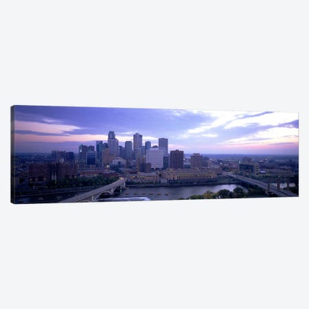Buildings In A CityMinneapolis, Minnesota, USA Canvas Print #PIM5090} by Panoramic Images Canvas Art Print
