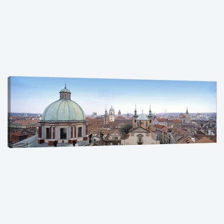 Church in a city, Prague, Czech Republic Canvas Print #PIM5108} by Panoramic Images Canvas Print
