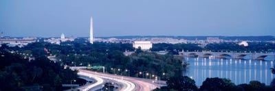 Evening Washington DC by Panoramic Images canvas print