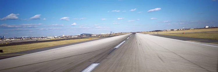 Runway at an airport, Philadelphia Airport, New York State, USA