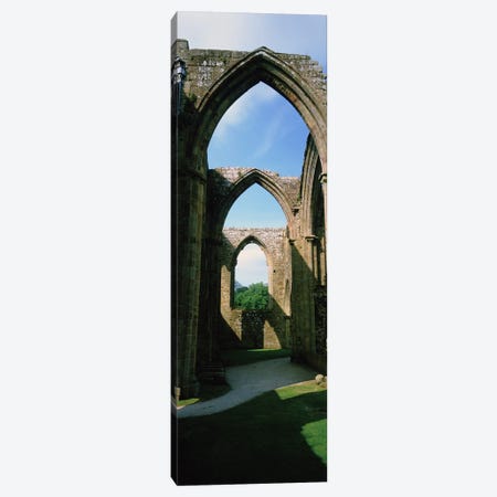 Low angle view of an archway, Bolton Abbey, Yorkshire, England Canvas Print #PIM5147} by Panoramic Images Canvas Artwork