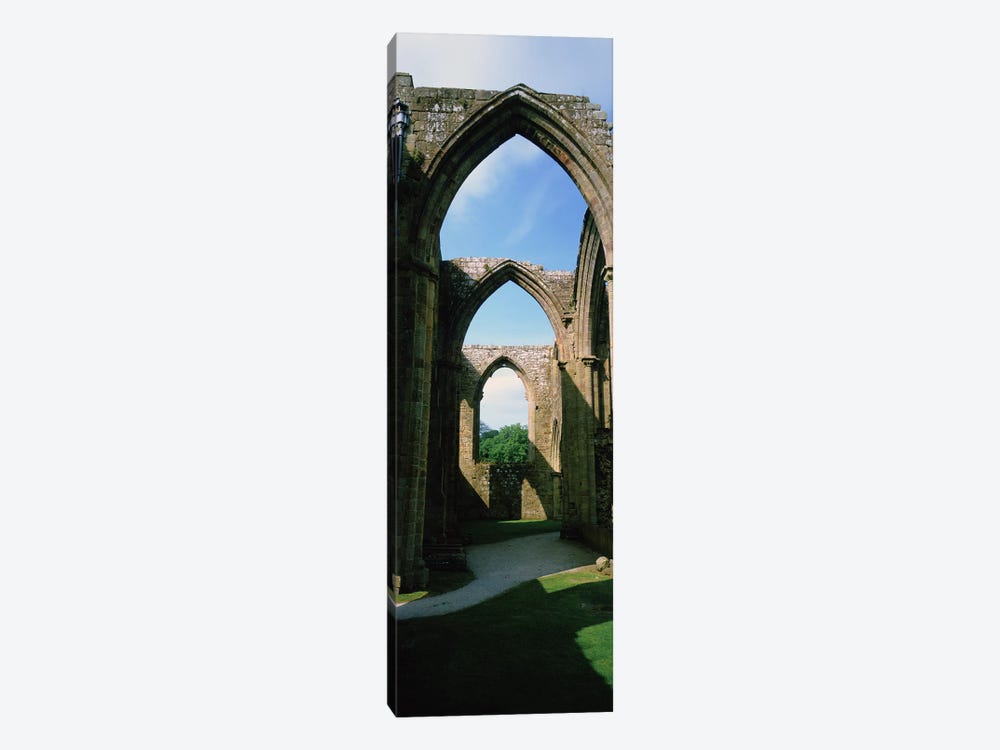 Low angle view of an archway, Bolton Abbey, Yorkshire, England by Panoramic Images 1-piece Canvas Art