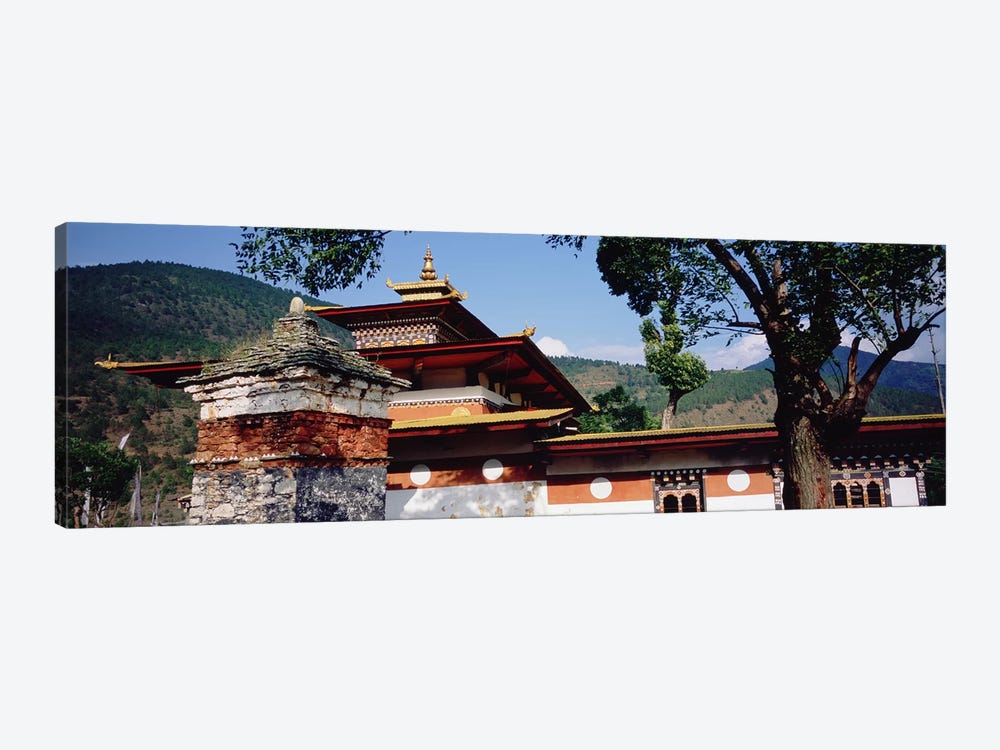 Temple In A City, Chimi Lhakhang, Punakha, Bhutan by Panoramic Images 1-piece Art Print