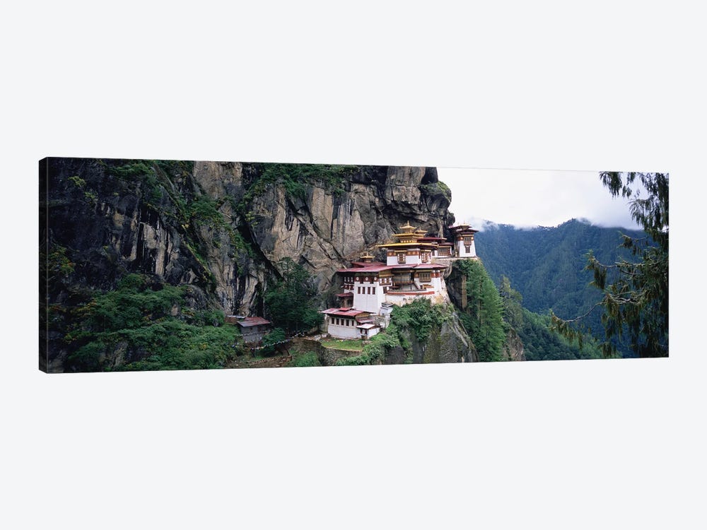 Taktsang Palphug Monastery (Tiger's Nest), Paro Valley, Kingdom Of Bhutan by Panoramic Images 1-piece Canvas Print