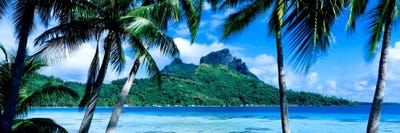 Tropical Landscape, Society Islands, French Polynesia by Panoramic Images multi panel art