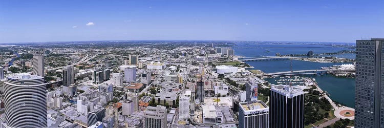 Aerial view of a city, Miami, Florida, USA #2 by Panoramic Images wall art