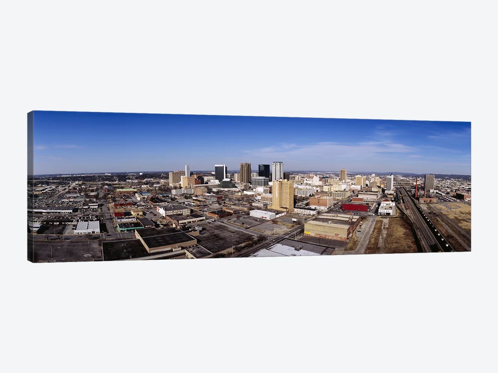 Aerial view of a cityBirmingham, Alabama, USA by Panoramic Images 1-piece Canvas Wall Art