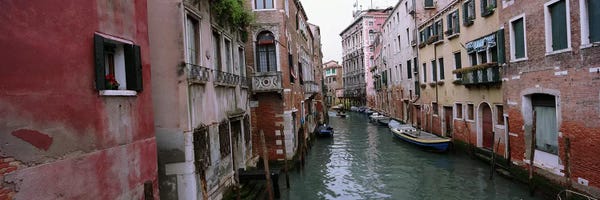 Veneto: Buildings Along The Canal, Grand Canal, Venice, Italy by Panoramic Images