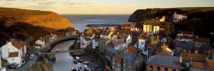 Coastal Landscape, Staithes, North Yorkshire, England, United Kingdom