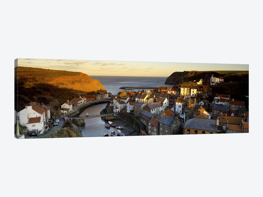 Coastal Landscape, Staithes, North Yorkshire, England, United Kingdom by Panoramic Images 1-piece Canvas Art