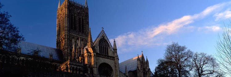 High Section View of A CathedralLincoln Cathedral, Lincolnshire, England, United Kingdom