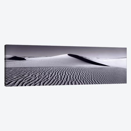 Dunes In B&W, White Sands National Monument, New Mexico, USA Canvas Print #PIM523} by Panoramic Images Art Print