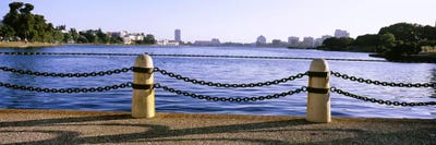 Lake In A City, Lake Merritt, Oakland, California, USA by Panoramic Images canvas print