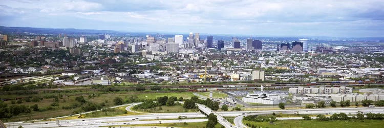 Aerial view of a city, Newark, New Jersey, USA