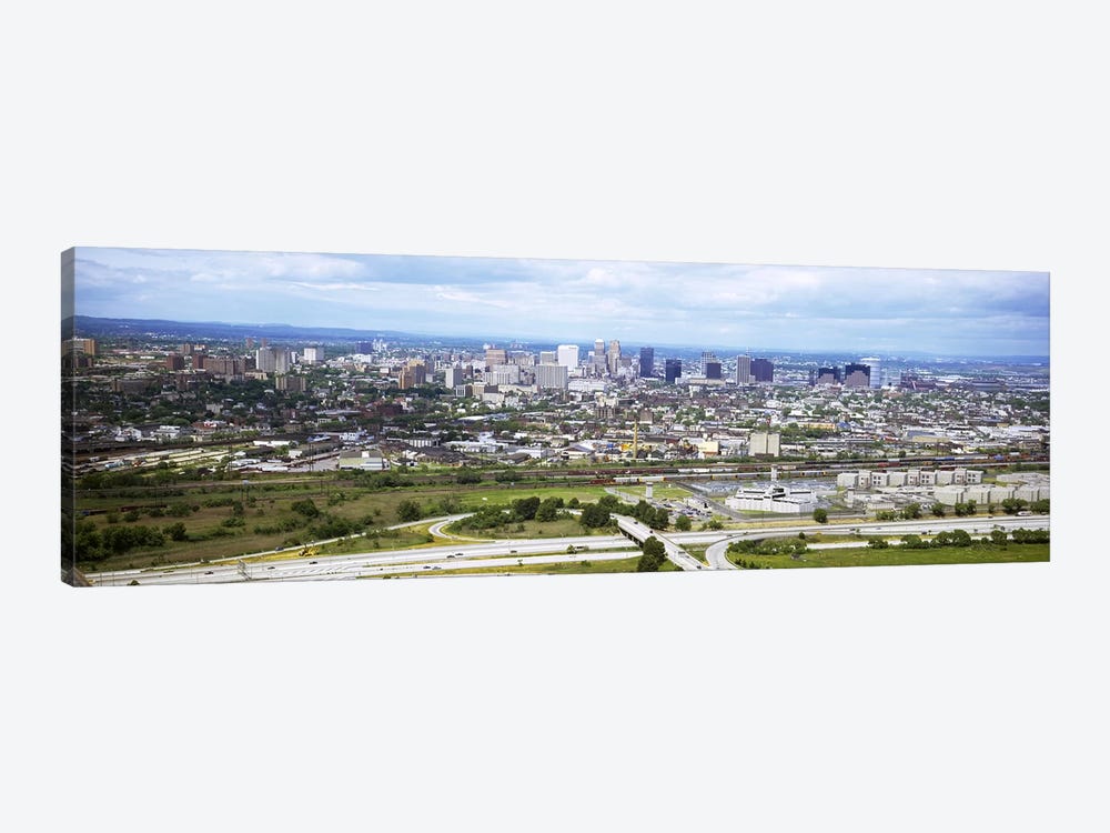 Aerial view of a city, Newark, New Jersey, USA by Panoramic Images 1-piece Art Print