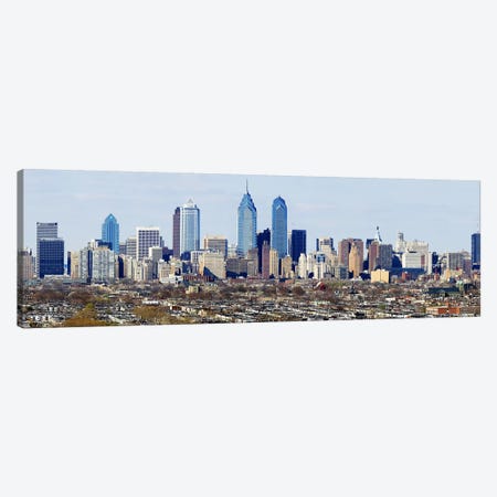 Skyscrapers in a city, Philadelphia, Pennsylvania, USA #4 Canvas Print #PIM5363} by Panoramic Images Canvas Art Print