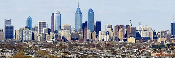 Pennsylvania: Skyscrapers in a city IV, Philadelphia, Pennsylvania, USA by Panoramic Images