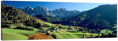Santa Maddalena, Val di Funes, South Tyrol, Trentino-Alto Adige, Italy Canvas Art Print - Italy Art