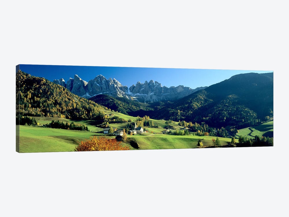 Santa Maddalena, Val di Funes, South Tyrol, Trentino-Alto Adige, Italy by Panoramic Images 1-piece Canvas Art