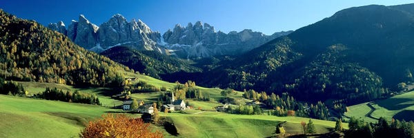 Trentino-South Tyrol: Santa Maddalena, Val di Funes, South Tyrol, Trentino-Alto Adige, Italy by Panoramic Images