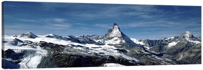 Matterhorn, Valais, Switzerland Canvas Art Print - Switzerland Art