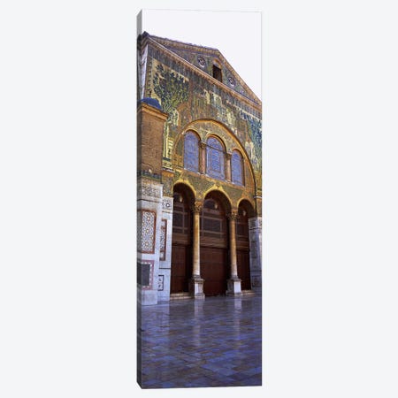 Mosaic facade of a mosque, Umayyad Mosque, Damascus, Syria Canvas Print #PIM5414} by Panoramic Images Canvas Wall Art