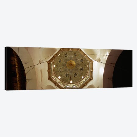 Low angle view of ceiling in a mosque, Umayyad Mosque, Damascus, Syria Canvas Print #PIM5417} by Panoramic Images Canvas Artwork