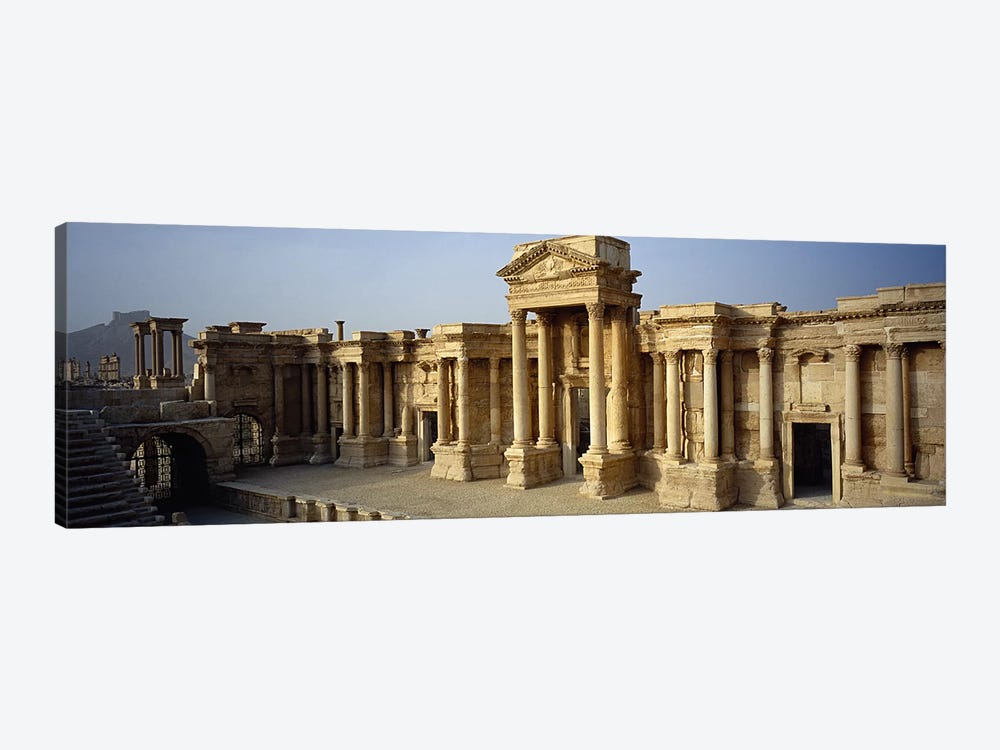Facade of a building, Palmyra, Syria #2 by Panoramic Images 1-piece Canvas Art