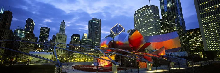 Jay Pritzker Pavillion, Millennium Park, Chicago, Cook County, Illinois, USA by Panoramic Images wall art