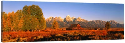 Sunrise Grand Teton National Park WY USA Canvas Art Print - Grand Teton National Park Art