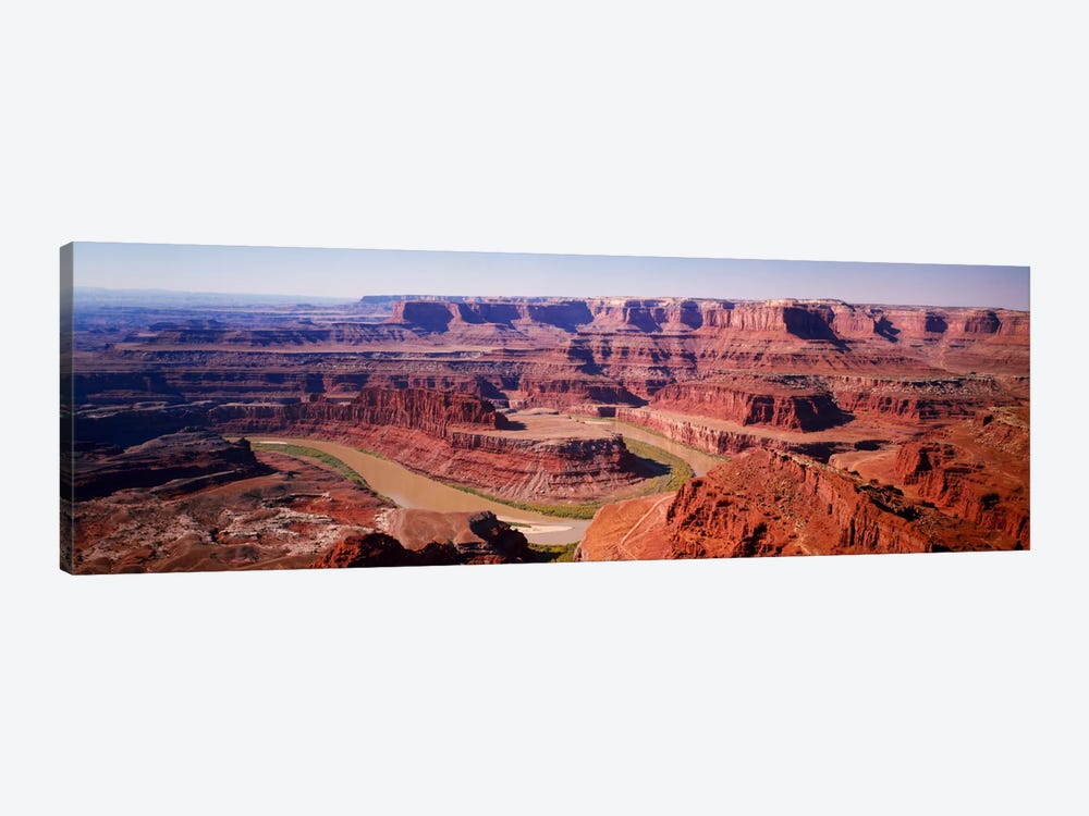 River flowing through a canyonCanyonlands National Park, Utah, USA by Panoramic Images 1-piece Canvas Artwork
