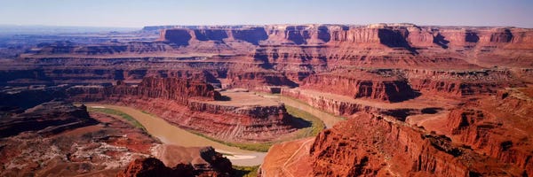 Canyons: River flowing through a canyonCanyonlands National Park, Utah, USA by Panoramic Images