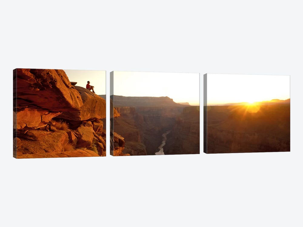 Toroweap Point Grand Canyon National Park AZ USA by Panoramic Images 3-piece Canvas Art