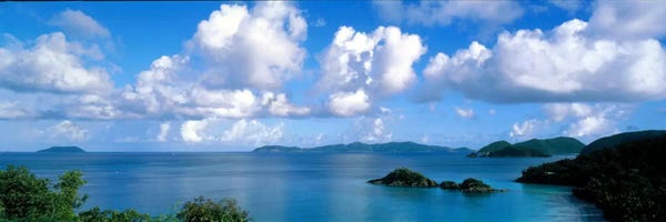 Panoramic Images: Trunk Bay St John US Virgin Islands by Panoramic Images