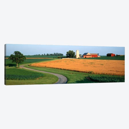 Farm nr Mountville Lancaster Co PA USA Canvas Print #PIM551} by Panoramic Images Canvas Artwork