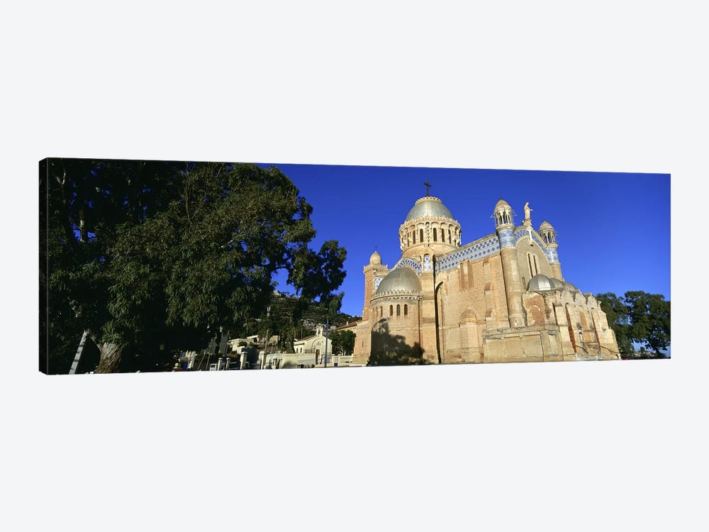 Low angle view of a church, Notre Dame D'Afrique, Algiers, Algeria by Panoramic Images 1-piece Art Print