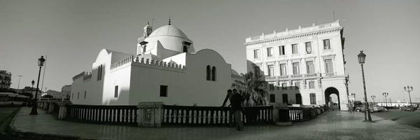 Algeria: Low angle view of a mosque, Jamaa-El-Jedid, Algiers, Algeria by Panoramic Images