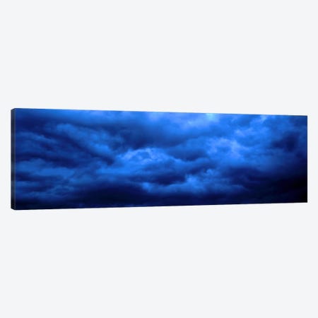 Dramatic Blue Clouds Canvas Print #PIM555} by Panoramic Images Art Print