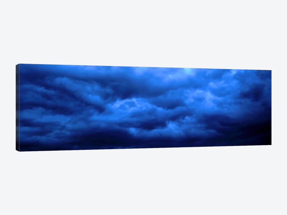 Dramatic Blue Clouds by Panoramic Images 1-piece Canvas Art