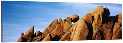Close-up Of Giant Marbles Rock Formation, Joshua Tree National Park, California, USA Canvas Art Print - Joshua Tree National Park