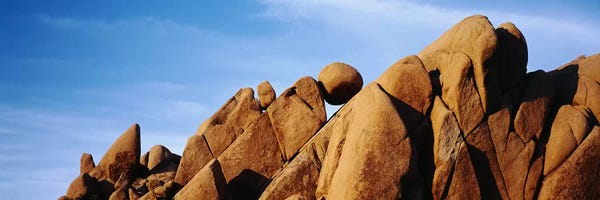 Close-up Of Giant Marbles Rock Formation, Joshua Tree National Park, California, USA
