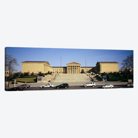 Facade of an art museum, Philadelphia Museum Of Art, Philadelphia, Pennsylvania, USA Canvas Print #PIM5586} by Panoramic Images Canvas Art