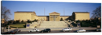 Facade of an art museum, Philadelphia Museum Of Art, Philadelphia, Pennsylvania, USA Canvas Art Print - Philadelphia Art
