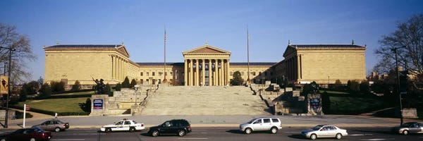 Pennsylvania: Facade of an art museum, Philadelphia Museum Of Art, Philadelphia, Pennsylvania, USA by Panoramic Images